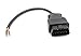 Produktbild LoongGate OBD-II 16 Pin zu Ende offenen Stecker Draht - OBD2 Stecker 16 Pin Connector Runde Erweiterung Diagnosekabel - 0,3 Meter