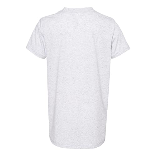 Bella + Canvas Youth Triblend Short-Sleeve T-Shirt L WHITE FLK TRBLND2