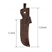 Knife Sheath,Leather Knife Sheath for Belt,Chef Knife Guard,Knife Holster for 5 inch Blade Knife,Knife Holder,Knife Cover Sleeve,EDC Belt Organizer,Sheath for Chef Meat Cleaver,Gifts for Men