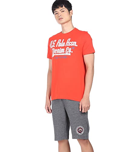U.S. POLO ASSN. Men’s Regular T-Shirt (UDTSH0706_Red XL)
