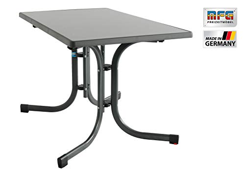 MFG - Mesa Plegable (110 x 70 cm), Color Gris