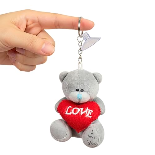 Image of Tickles Love Theme Charm Keychain For Girlfriend Boyfriend Valentine Day Gift