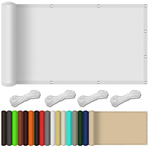 Toile ombrage pour extérieur blanche pour stopper les UV - 2