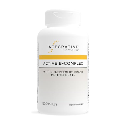 Integrative Therapeutics Active B-Complex - Cellular Energy & Heart Health Support with Vitamins B2 B6 & B12* - Supports Nervous & Immune Systems* - Third-Party Tested - 120 Capsules (60 Servings)