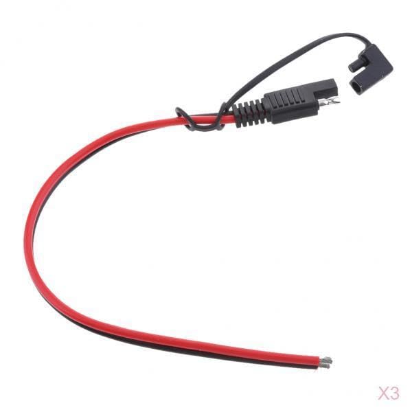 Bnf® 3X 14AWG Hot Solar Battery SAE Plug Harness DIY Extension Connector Cable|Consumer Electronics|Multipurpose Batteries & Power|Battery Chargers-image-31
