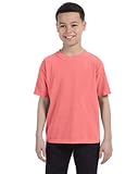 Comfort Colors C9018 Youth Ringspun Garment-Dyed T-Shirt - WATERMELON - XL