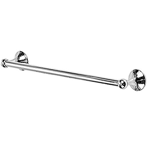 4-Piece Bathroom Hardware Accessory Set With 24\" Towel Bar (Chrome Finish)