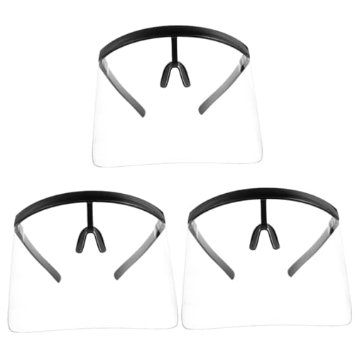 Uonlytech 3 Pcs Safety Goggle Visor Cover for Women Anti-peep Anti-glare Nonslip for Outdoor Activities Random