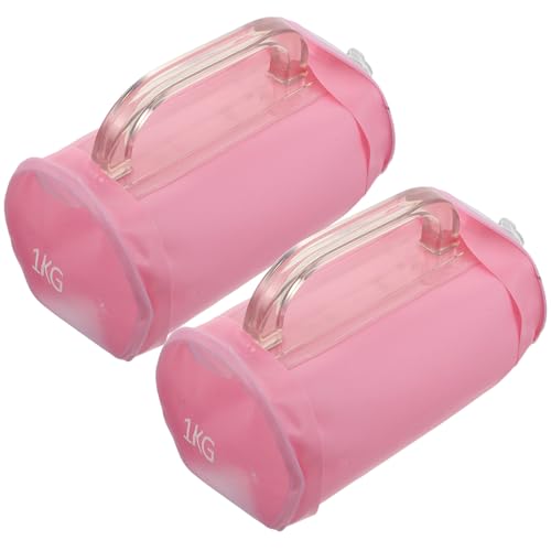 Haltères à eau réglables lot de 2 pièces en PVC étanche pour entraînement de force à la maison
