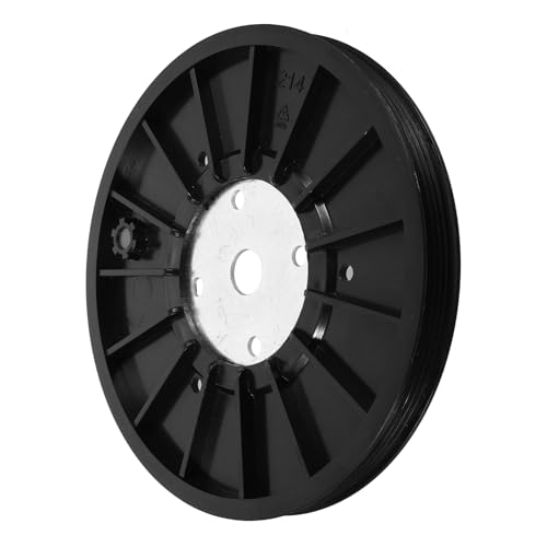 Cabilock Rueda de Transmisión por Correa Abs para Bicicleta Estática Accesorio Compatible con Múltiples Marcas Mejora la Intensidad de Ejercicio Casa Disco Duradero para Ciclismo Dinámico
