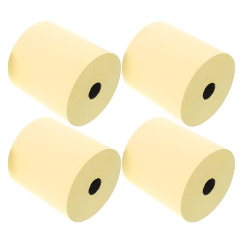 Papel térmico amarillo Baluue ideal para cajas registradoras y bancos 1