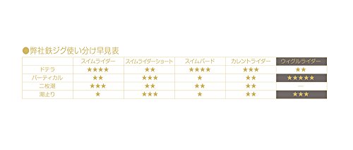 ネイチャーボーイズ(NatureBoys) Nature Boys(ネイチャーボーイズ) メタルジグ ウィグルライダー 160g グローヘッド WR1160-10K ルアー 6枚目