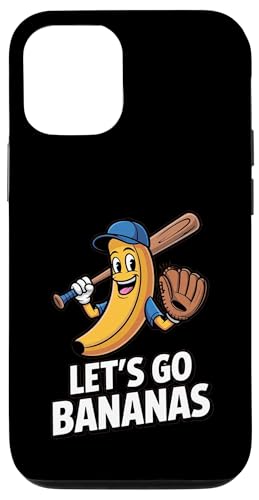 Retro Vintage Funny Banana Let's Go Bananas X}zP[X iPhone 12/12 Pro p