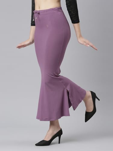 Image of TWIN BIRDS Saree Shapewear for Women | Super Soft Viscose Elastane Saree Petticoat Skirt | Stretchable & Comfortable SareeShaper