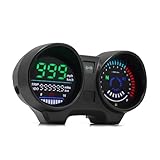 Motorrad-Tachometer: Das ABS-Material macht das Produkt leichter.