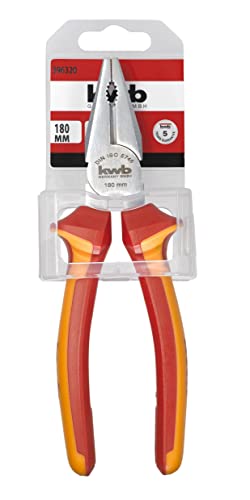 kwb VDE combination forceps 180 mm 396320, according to DIN ISO 5746, versatile, very robust, VDE GS tested - Image 2