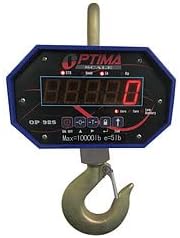 Optima Scale OP-925-10000 Hanging Industrial Crane Scale, 10,000 LBS x 5 LBS NEW !!!