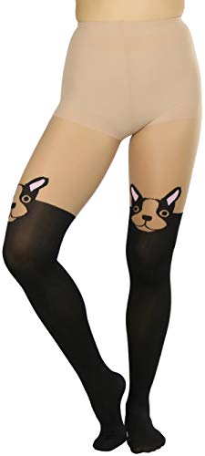 Image of ToBeInStyle Women's Cute Thigh High Printed Character Tights
