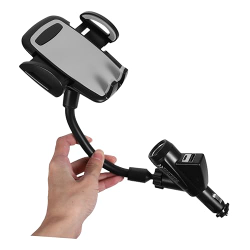 Soporte para teléfono de coche encendedor USB carga rápida móvil 7