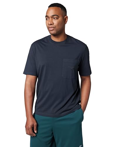 T-shirt homme Armani Exchange mode urbaine avec poche poitrine noire
