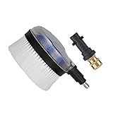 Nothers 1/4 Inch QC Electric Pressure Washer Rotating Wash Brush, Car Wash Rotary Brush Kit