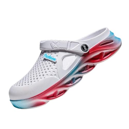 Genérico Zuecos Deportivos Hombre,Zuecos Unisex Moda Sandalias Agua Hombre Mujer, Zapatos Playa Jardín Sin Cordones Impermeables Transpirables Exterior Antideslizantes Confort Verano Goma Deportivos​