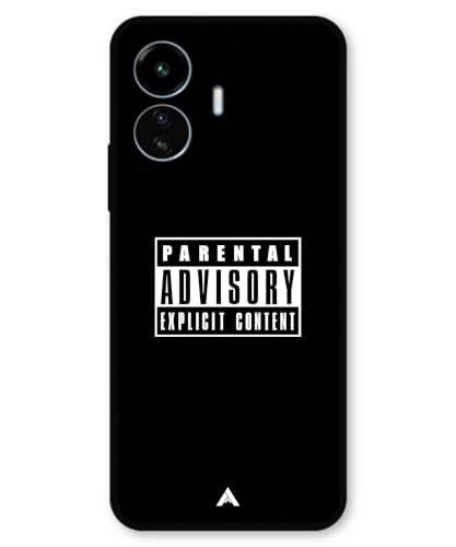 Image of Premium Explicit Case for iQOO Z6 Lite Soft-Touch Metal TPU Back Cover, Shockproof, Designer, Aesthetic Mobile Phone Case (Glossy Finish)