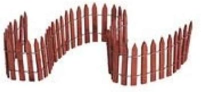 LEMAX Village Collection Wired "de madera" valla # 64144