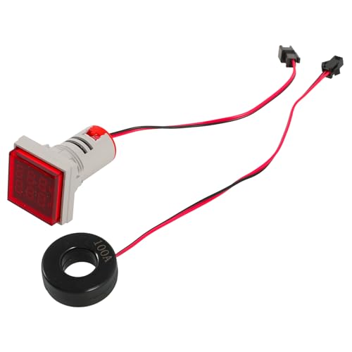 Tester del misuratore di tensione: il display digitale sull'indicatore luminoso è intuitivo e facile da leggere, fornendo letture accurate, tester elettrico