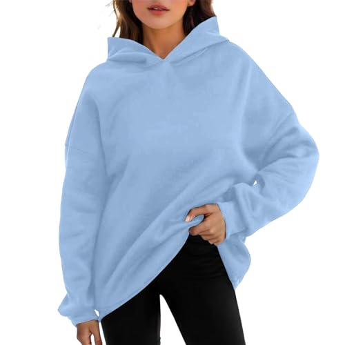 Sweat à capuche femme ample pour éliminer l'inconfort des vêtements serrés