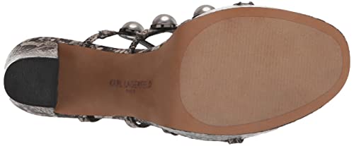 Karl Lagerfeld Paris Women's Addica Pearls Platform Heel Sandal4