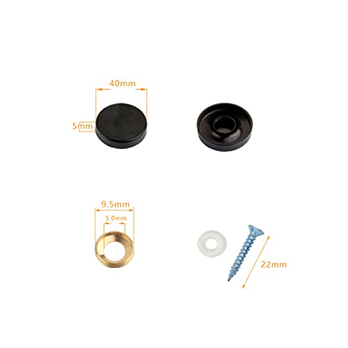 Mirror Screws 40mm Brushed 304 Stainless Steel Cap Cover Nails for Decorative Mirror Sign/Advertising Hardware, Nails - Image 2