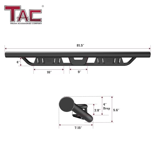 Estribos TAC EHD compatibles Toyota Tundra 2022-2026 miniatura 3