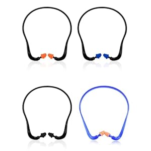 Mikiuly Konzert Gehörschutz Ohrstöpsel 4 Stück