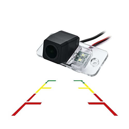 Image of Vlicevrn HD Full Vehicle Car Rear View Fixed Parking Line Night Vision Backup Parking Camera for Audi A3 /S3 A4 /S4 A5 /S5 A6 /S6 A8 (Full Fixed)