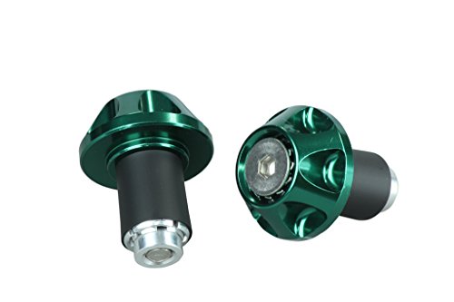 ポッシュ(POSH) ハンドルバーエンド グリップエンドキャップ(外径35.5mm) ハンドル内径14-19mm対応 ダークグリーン 031077-08