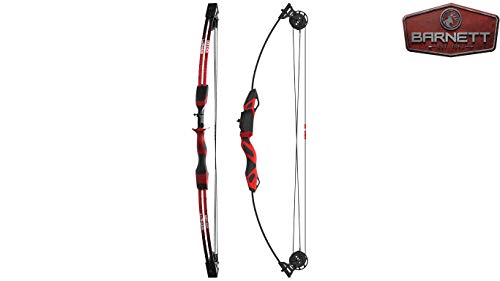 BARNETT Youth Archery Vertigo Black with Red Accents Md: 1265