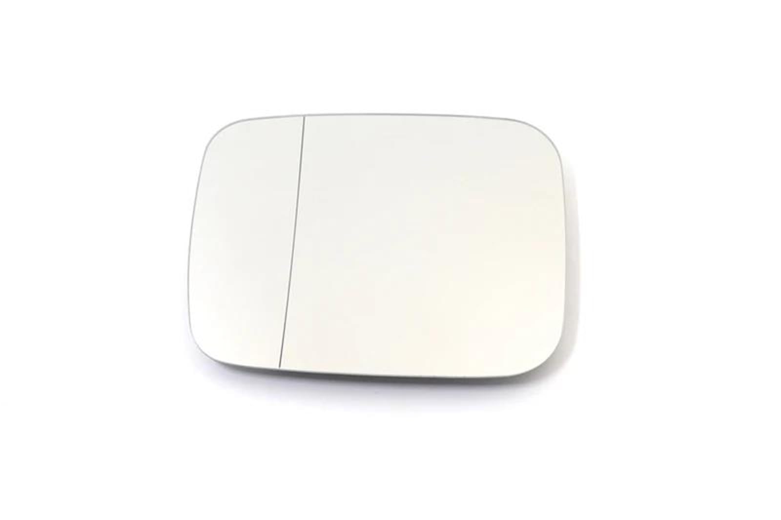 SQIFBA Wing Mirror Glass Heating Side Mirror Glass Lens Door Wing Rear View Mirror Glass for JEEP for Renegade 2015-2020 Accessories Passenger Side(Left of Mirror Glass)