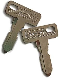Original Club CAR Keys Replacement - Set of 2
