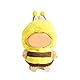 Niedliche Mini Plüsch Puppen Kleidung Outfit nur Bekleidungs, 2 Stück, Plüsch Puppenkleidung, Puppen Zubehör, Ideales Kinder Geschenk, Latzhose Geeignet für Sammler, Kindergeschenke
