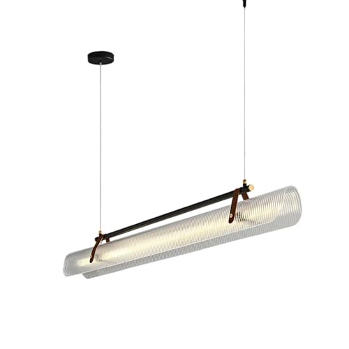 Luminaire de plafond à longue bande LED au style nordique postmoderne pour bureau