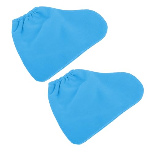 VICASKY 1 par de cera de parafina para la piel de los pies, mascarillas para pies para una hidratación óptima para tratamientos relajantes del pie en casa, reutilizables y fáciles de limpiar