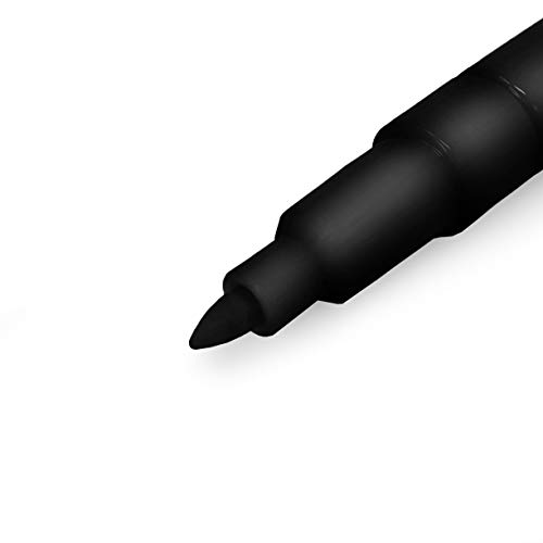 Pentel N50S Fine Permanent Marker – 3.18Mm Bullet Tip – Pack Of 3 – Black #TOP1