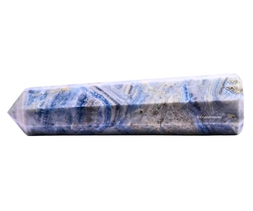 Image of Crystal Heaven Certified Scheelite Tower Obelisk Point For Chakra, Healing And Balancing - Aaa Grade Original Certified Gemstone Agate For Reiki Meditation Yoga Spiritual (2-3 Inches)