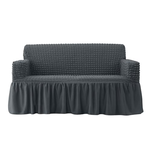 Housse de canapé universelle 4 places élastique couleur C extensible