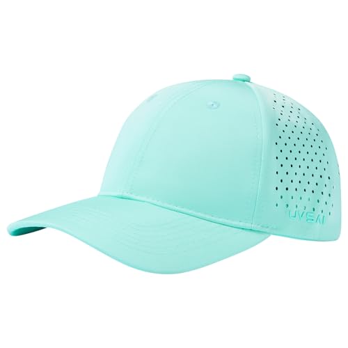 Image of UPF 50+ Performance Water Resistant Baseball Cap Lightweight Breathable Hat Golf Running Boat Hiking for Men Women