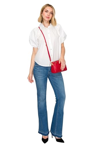 Image of FashionPuzzle Triple Zip Small Crossbody Bag