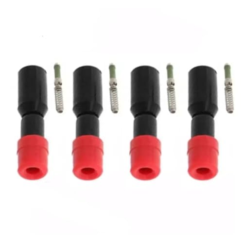 Fundas de goma para bobina de encendido UF581 30520-PWC-003, motor 1.5L 07-08, 4 uds