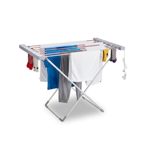 Wintem ClassiDry Stendino Elettrico 120W con 8 Barre Riscaldanti...