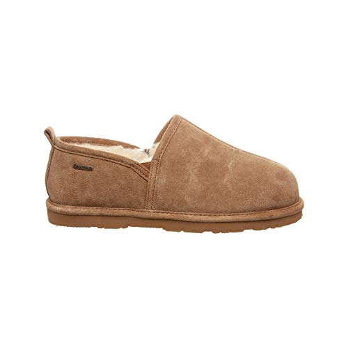 Image of BEARPAW Bear Paws Men's Comfortable Sheepskin Slipper with Supportive Suede Upper - Maddox